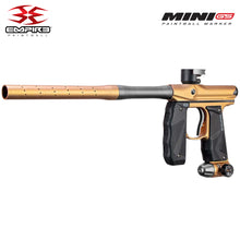 Empire Mini GS Electronic Paintball Gun .68 Caliber - Full Auto - Dust Gold / Dust Silver 2-pc Barrel