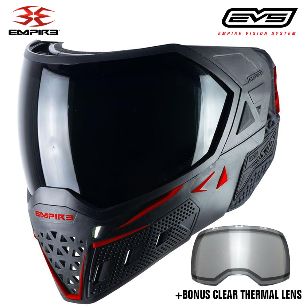 Empire EVS Thermal Paintball Mask Goggles + BONUS CLEAR THERMAL LENS 2021 Edition