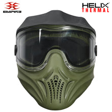 Empire Helix Thermal Paintball Mask Goggles with Removeable Dual Pane Anti Fog Lens - Olive