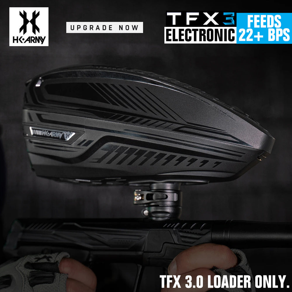 HK Army TFX 3.0 Electronic Paintball Loader - 22+ BPS