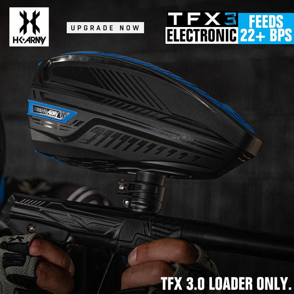 HK Army TFX 3.0 Electronic Paintball Loader - 22+ BPS
