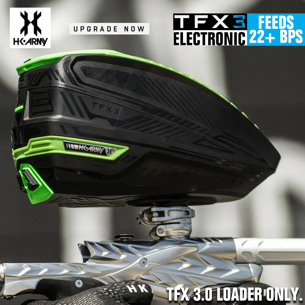 HK Army TFX 3.0 Electronic Paintball Loader - 22+ BPS