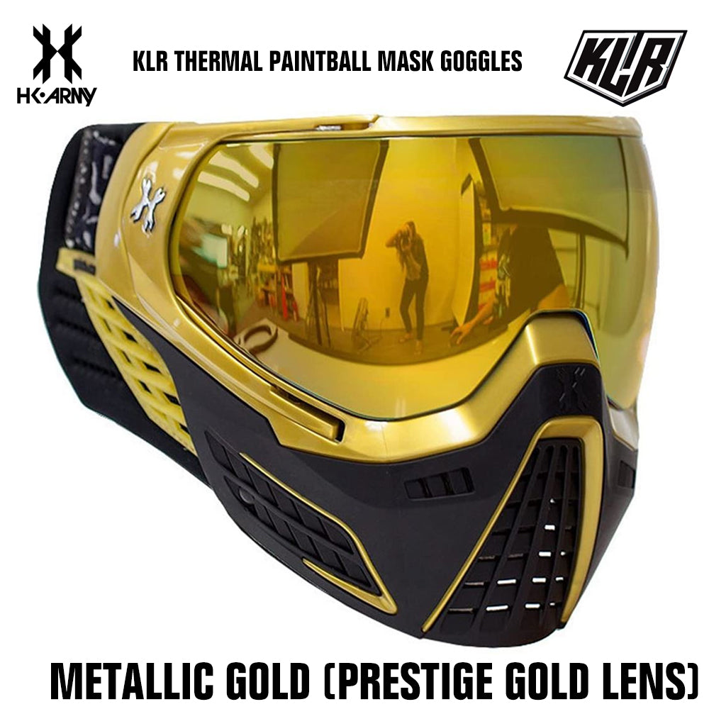 HK Army KLR Thermal Anti-Fog Paintball Mask Goggle