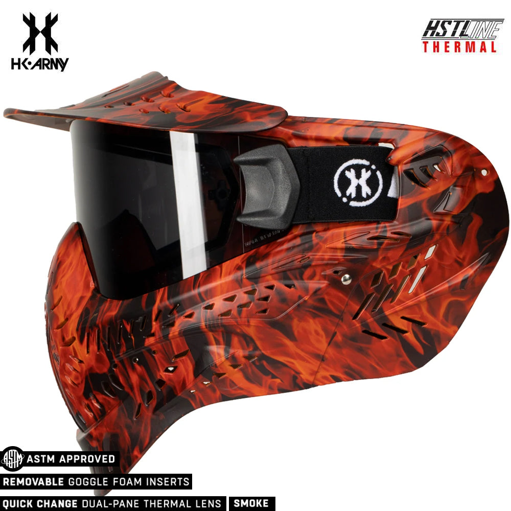 HK Army HSTL Goggle Paintball Airsoft Mask with Anti Fog Thermal Lens