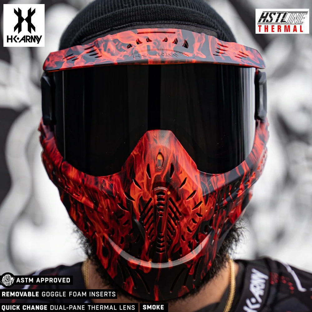 HK Army HSTL Goggle Paintball Airsoft Mask with Anti Fog Thermal Lens