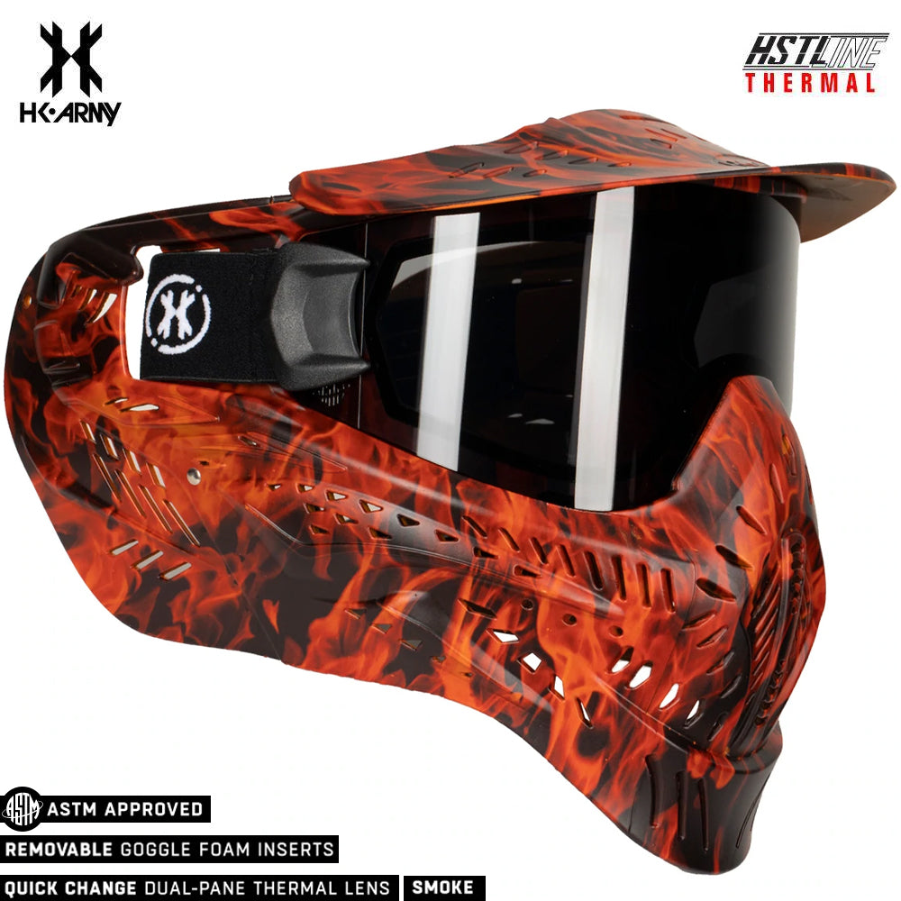 HK Army HSTL Goggle Paintball Airsoft Mask with Anti Fog Thermal Lens