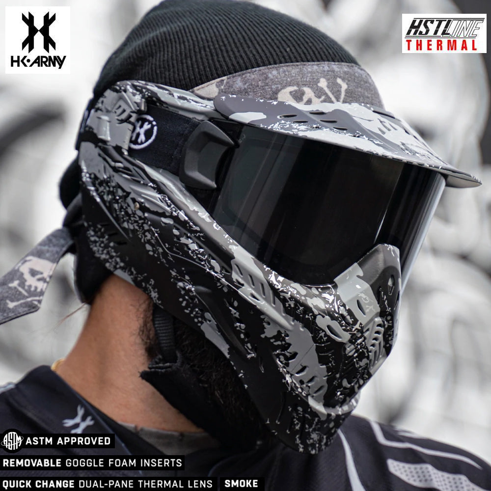 HK Army HSTL Goggle Paintball Airsoft Mask with Anti Fog Thermal Lens