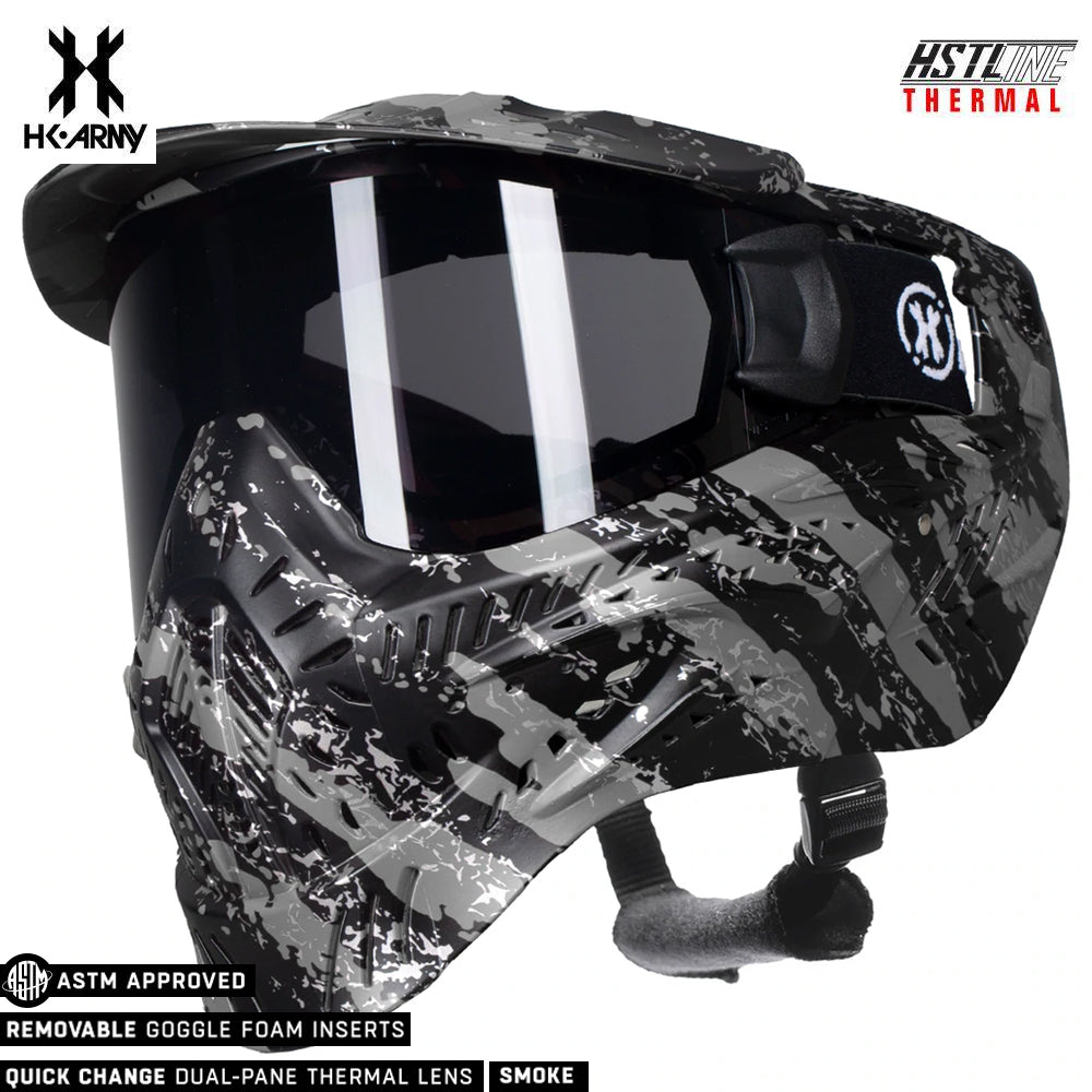 HK Army HSTL Goggle Paintball Airsoft Mask with Anti Fog Thermal Lens