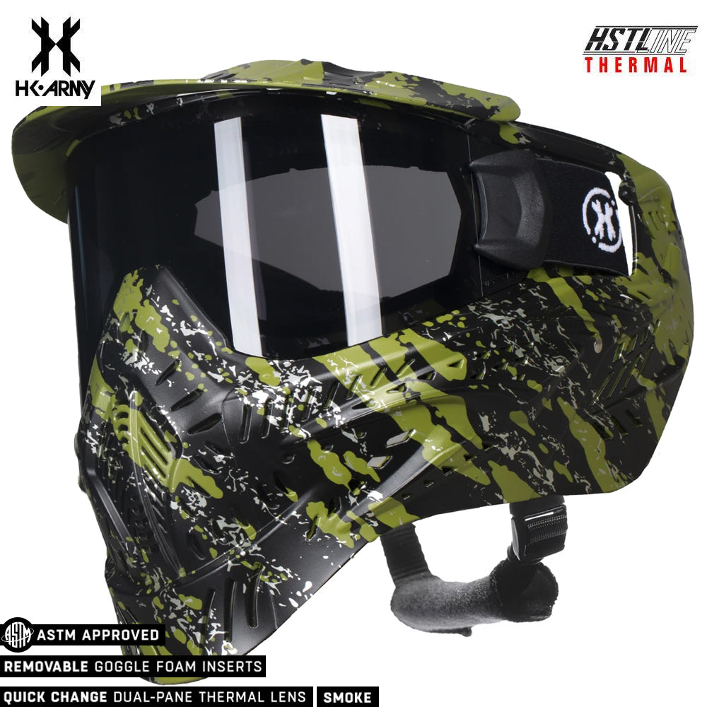 HK Army HSTL Goggle Paintball Airsoft Mask with Anti Fog Thermal Lens