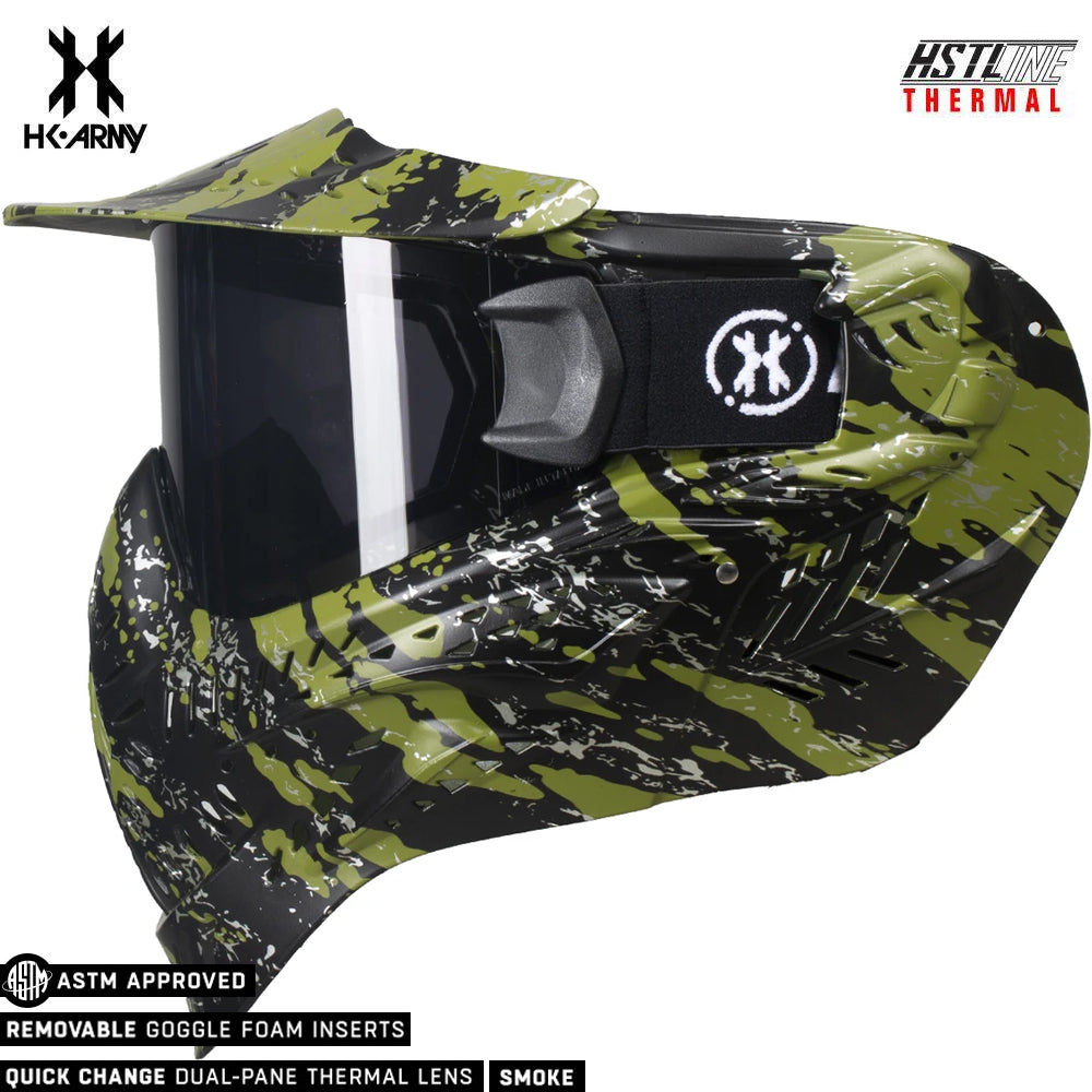 HK Army HSTL Goggle Paintball Airsoft Mask with Anti Fog Thermal Lens