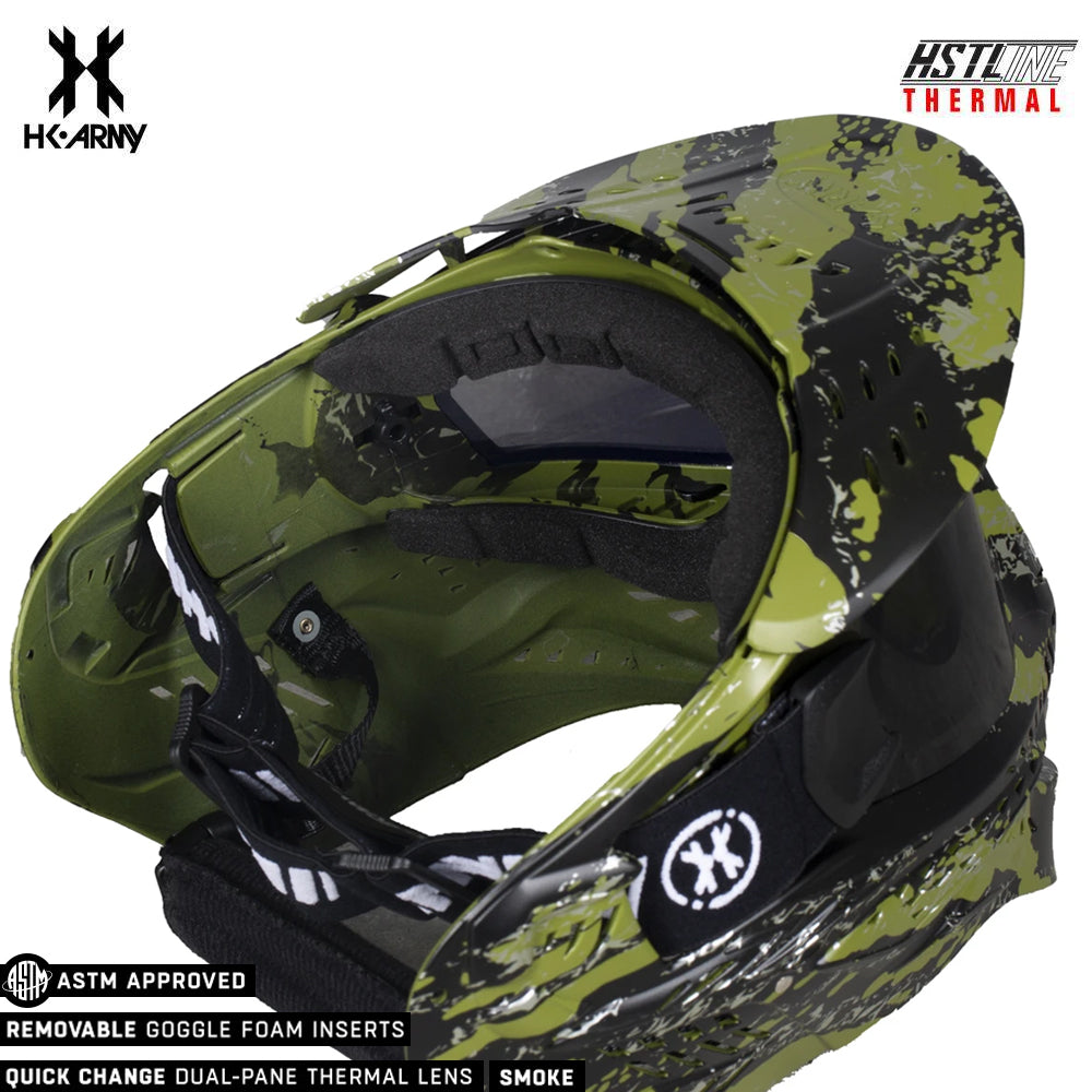 HK Army HSTL Goggle Paintball Airsoft Mask with Anti Fog Thermal Lens