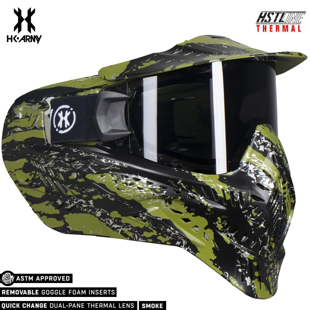 HK Army HSTL Goggle Paintball Airsoft Mask with Anti Fog Thermal Lens