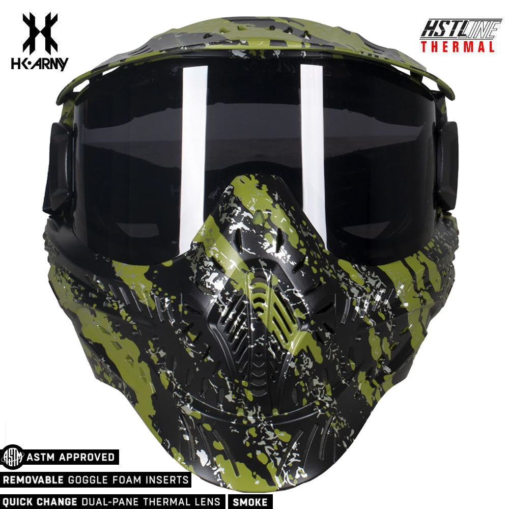 HK Army HSTL Goggle Paintball Airsoft Mask with Anti Fog Thermal Lens