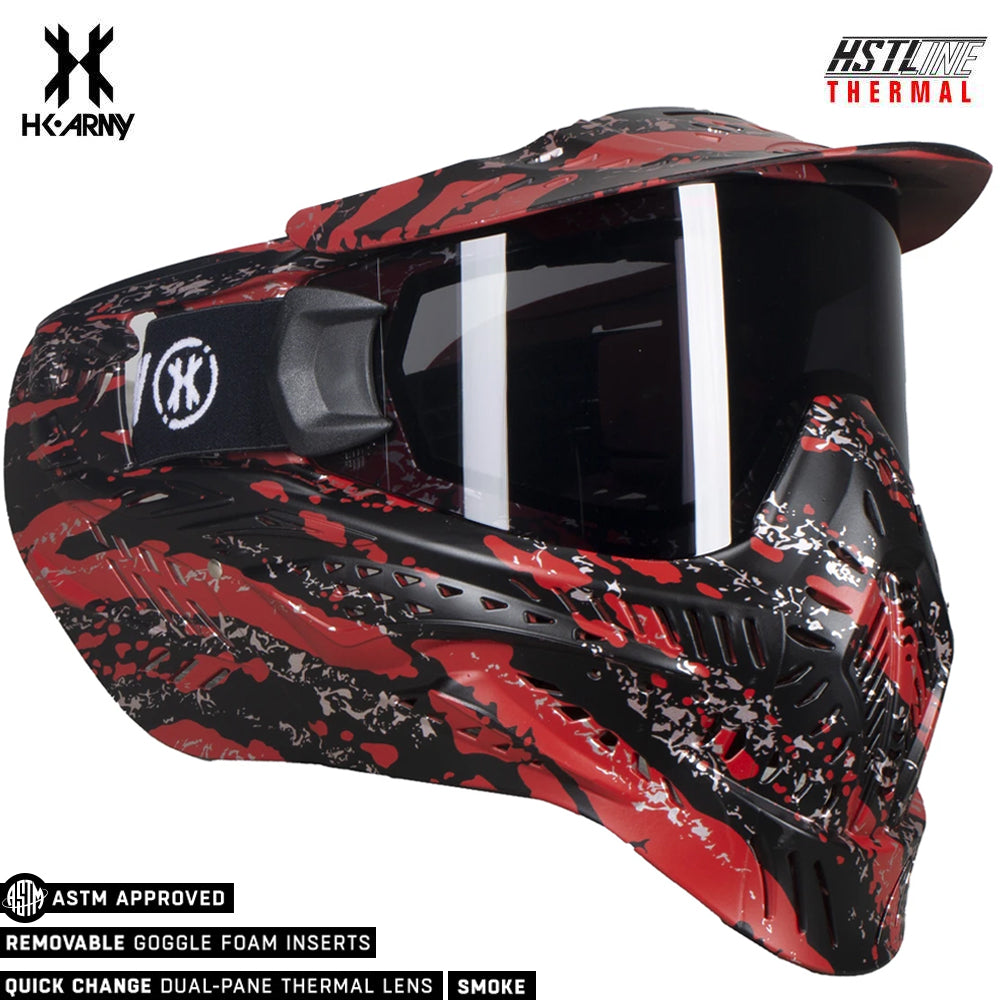 HK Army HSTL Goggle Paintball Airsoft Mask with Anti Fog Thermal Lens