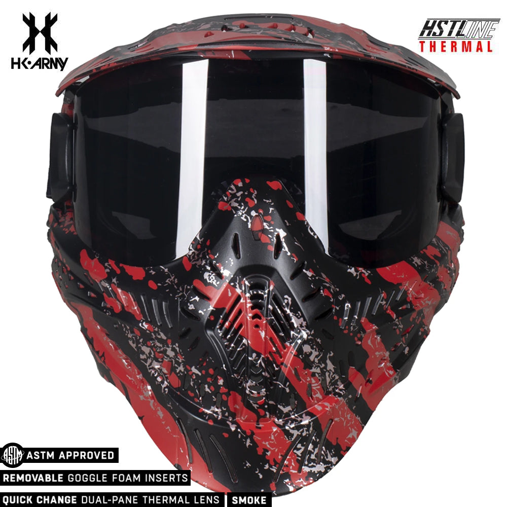 HK Army HSTL Goggle Paintball Airsoft Mask with Anti Fog Thermal Lens