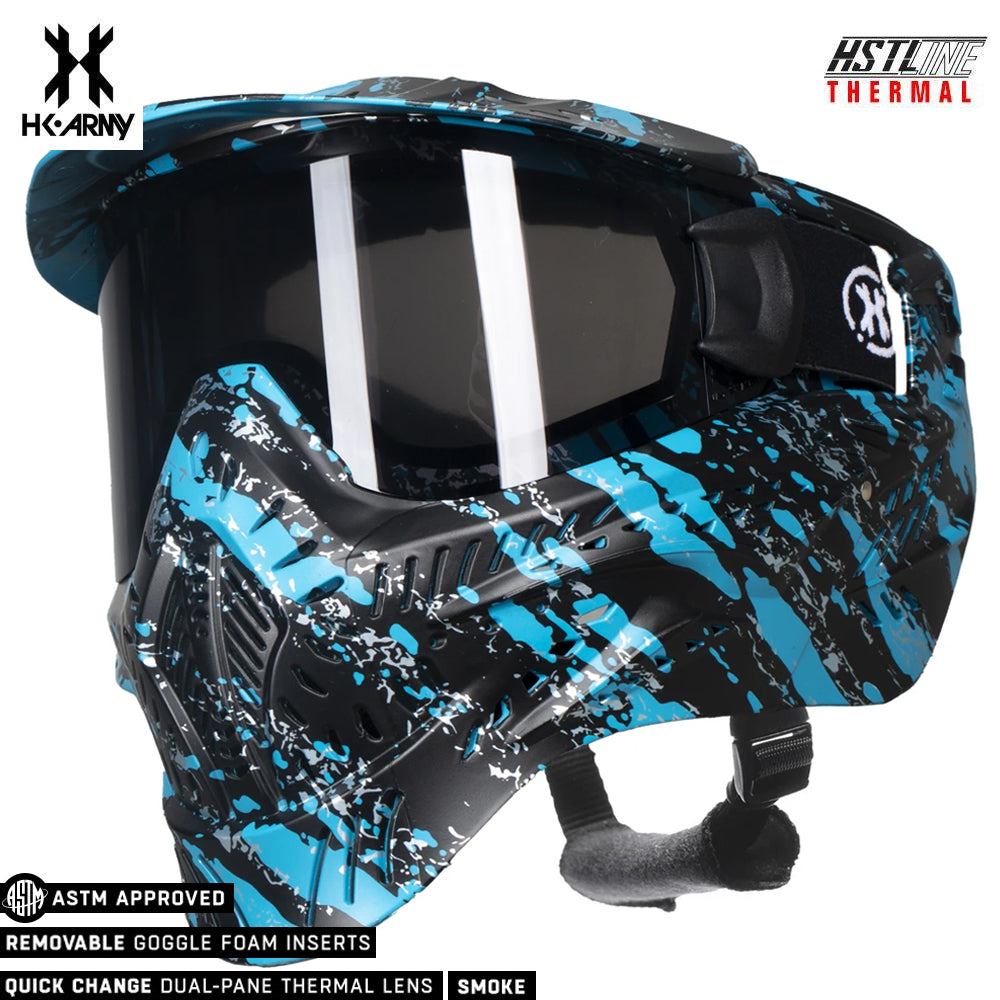 HK Army HSTL Goggle Paintball Airsoft Mask with Anti Fog Thermal Lens