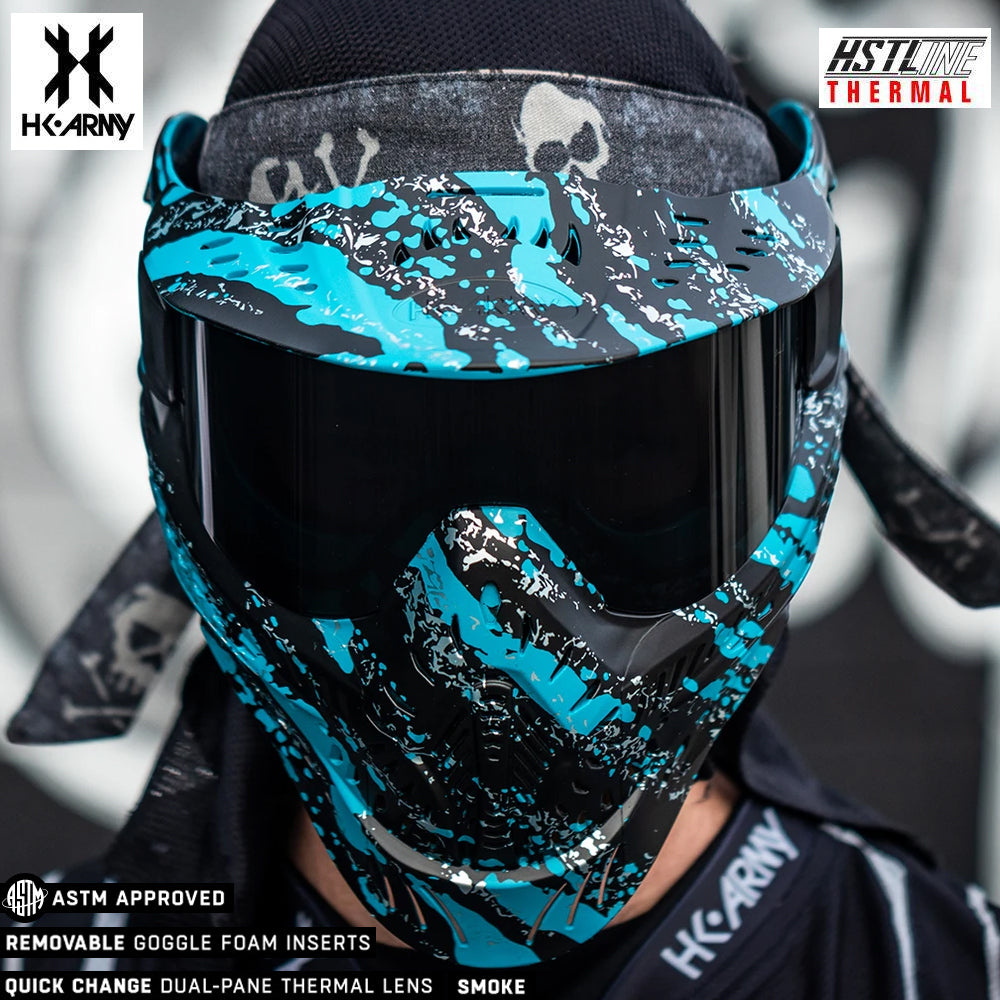 HK Army HSTL Goggle Paintball Airsoft Mask with Anti Fog Thermal Lens
