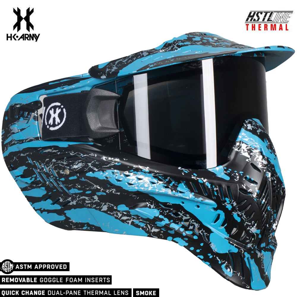 HK Army HSTL Goggle Paintball Airsoft Mask with Anti Fog Thermal Lens