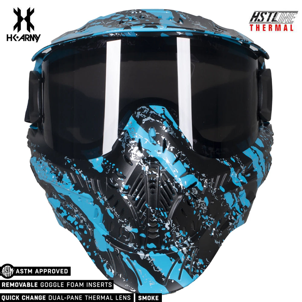 HK Army HSTL Goggle Paintball Airsoft Mask with Anti Fog Thermal Lens