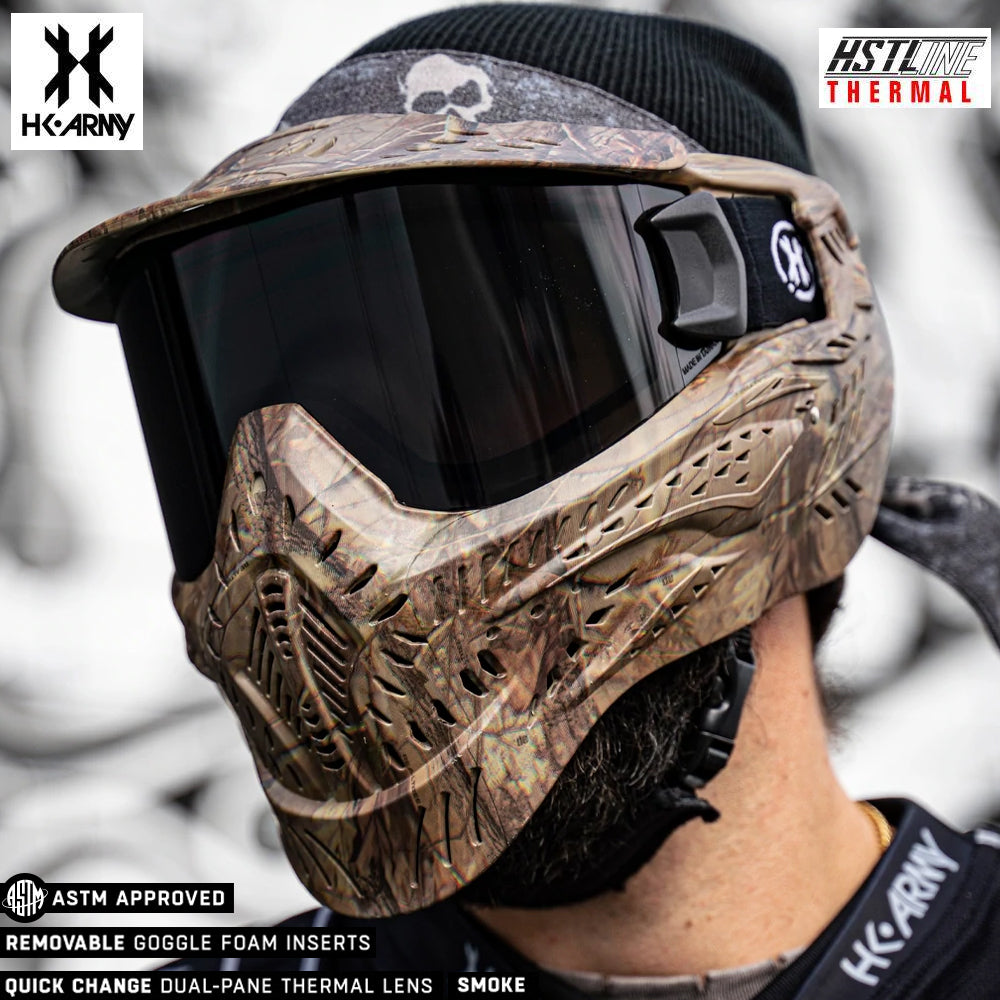 HK Army HSTL Goggle Paintball Airsoft Mask with Anti Fog Thermal Lens