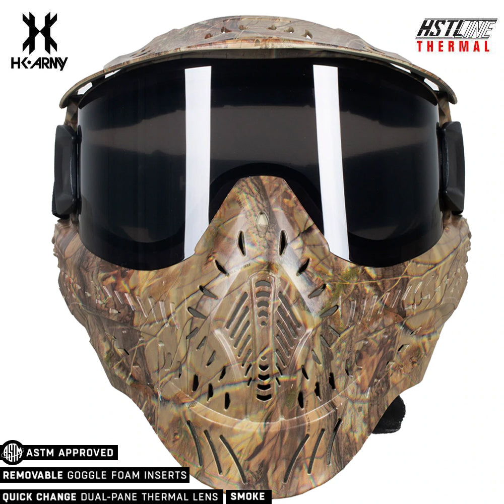 HK Army HSTL Goggle Paintball Airsoft Mask with Anti Fog Thermal Lens