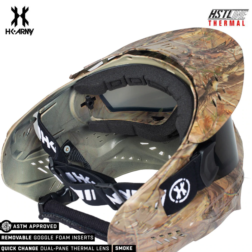 HK Army HSTL Goggle Paintball Airsoft Mask with Anti Fog Thermal Lens
