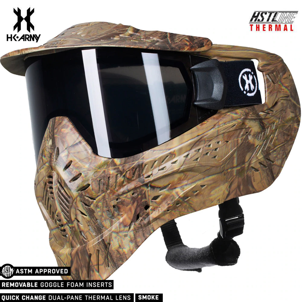 HK Army HSTL Goggle Paintball Airsoft Mask with Anti Fog Thermal Lens