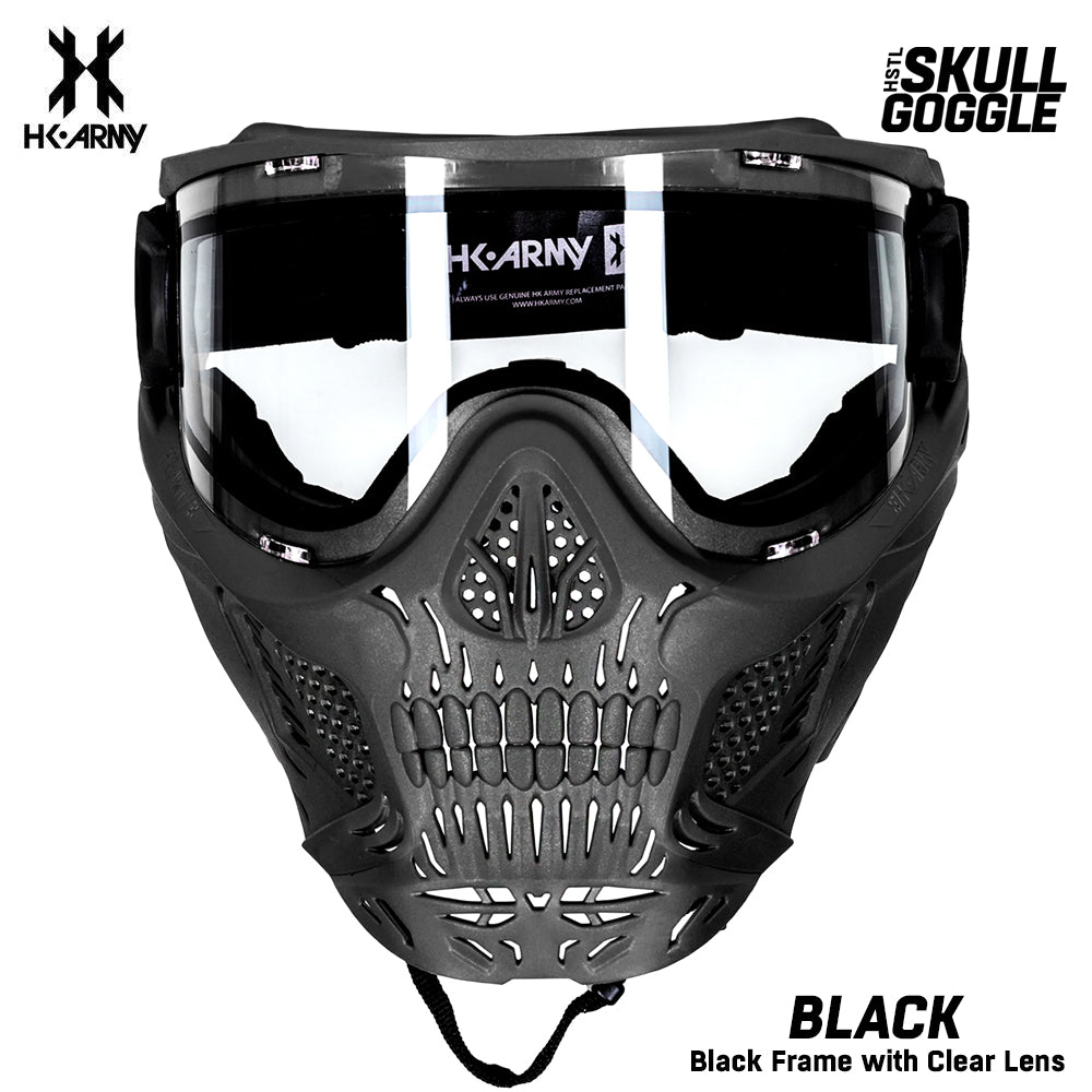 HK Army HSTL SKULL Goggle Paintball Airsoft Mask with Thermal Anti-Fog Lens