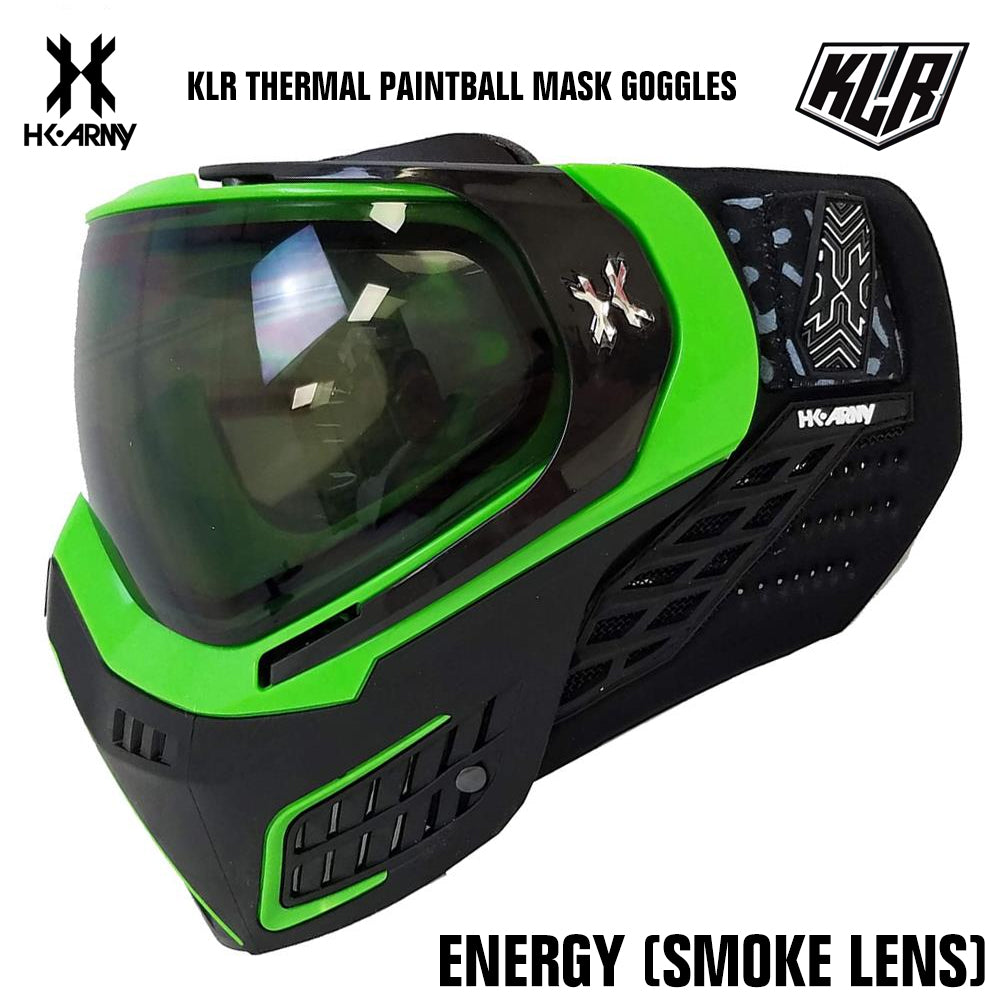 HK Army KLR Thermal Anti-Fog Paintball Mask Goggle