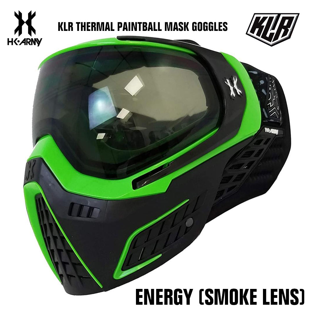 HK Army KLR Thermal Anti-Fog Paintball Mask Goggle