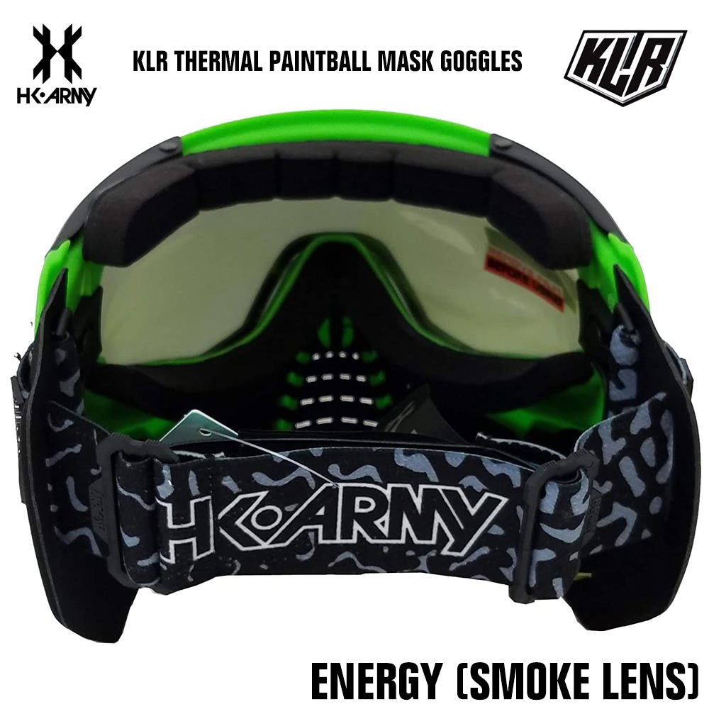 HK Army KLR Thermal Anti-Fog Paintball Mask Goggle