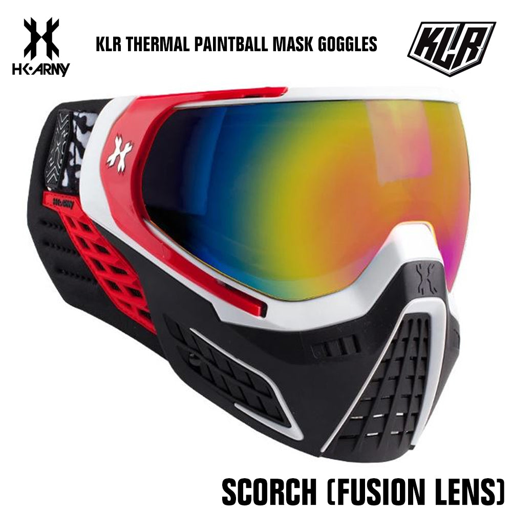 HK Army KLR Thermal Anti-Fog Paintball Mask Goggle