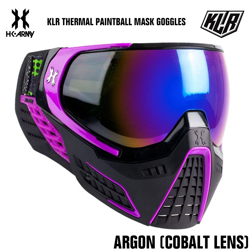 HK Army KLR Thermal Anti-Fog Paintball Mask Goggle