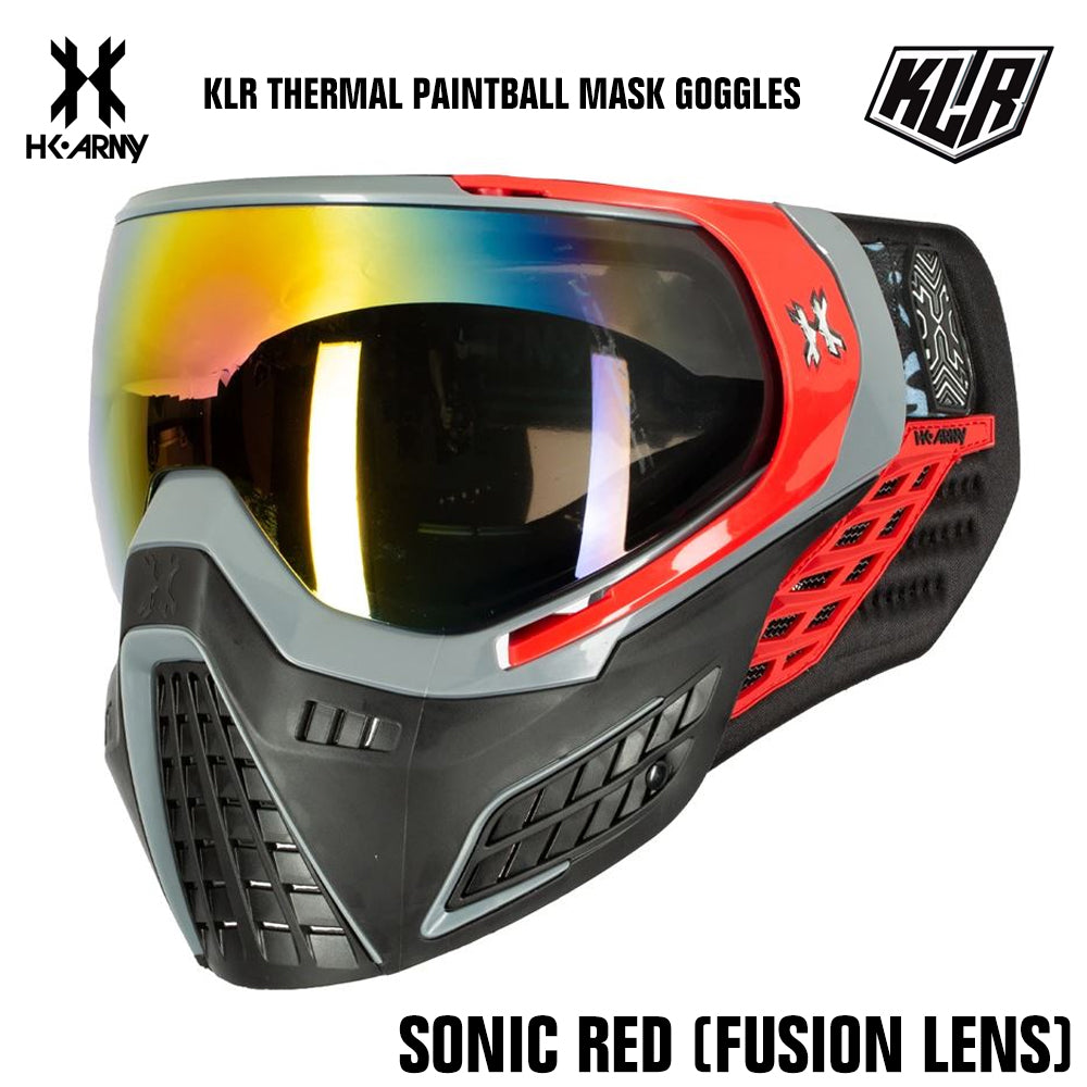 HK Army KLR Thermal Anti-Fog Paintball Mask Goggle