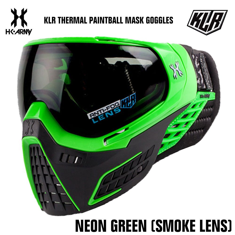 HK Army KLR Thermal Anti-Fog Paintball Mask Goggle