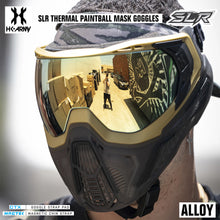 HK Army SLR Thermal Paintball Mask Goggle - Alloy - Prestige Gold Thermal Lens