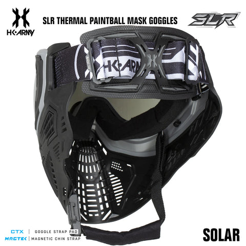 HK Army SLR Thermal Paintball Mask Goggle - Solar - Scorch Thermal Lens
