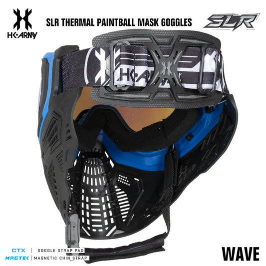 HK Army SLR Thermal Paintball Mask Goggle - Wave - Arctic Thermal Lens