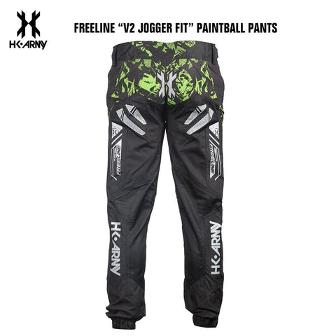 HK Army Freeline "V2 Jogger Fit" Padded Paintball Pants - Electric