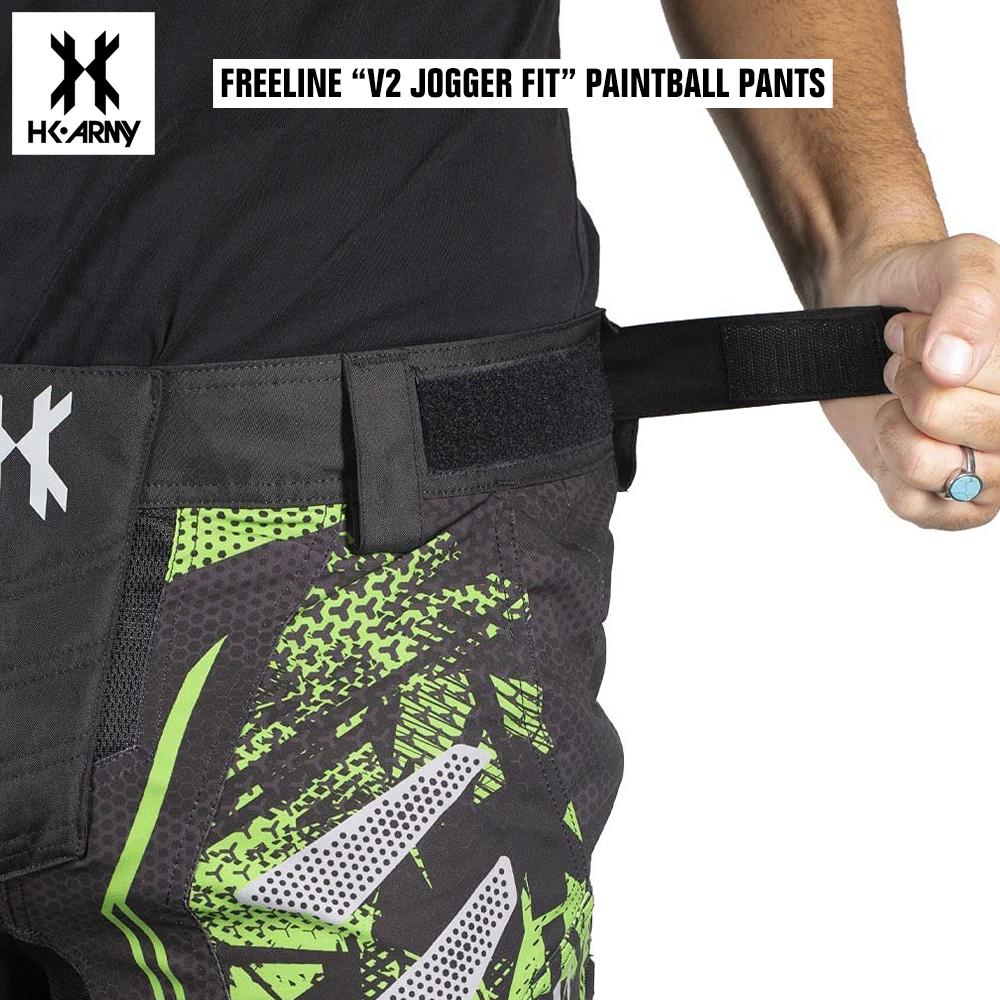 HK Army Freeline "V2 Jogger Fit" Padded Paintball Pants - Electric
