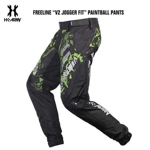 HK Army Freeline "V2 Jogger Fit" Padded Paintball Pants - Electric