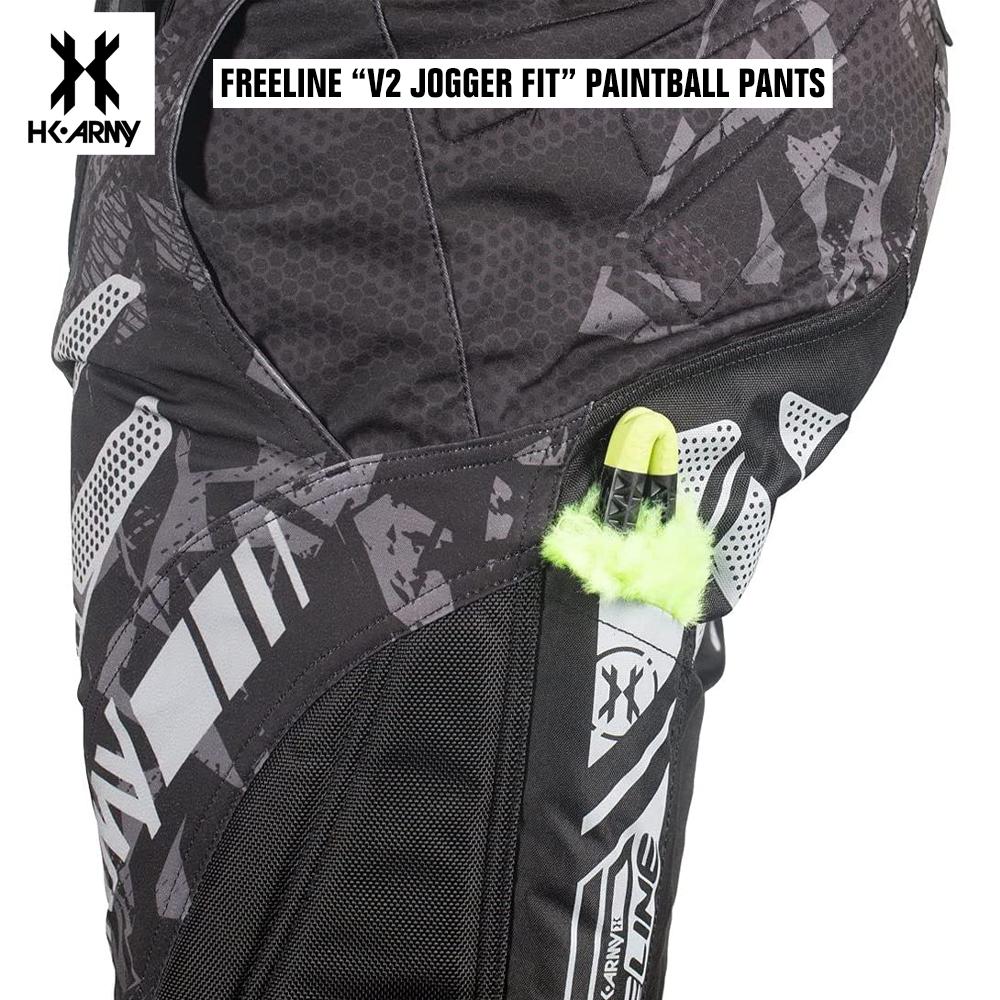 CLEARANCE HK Army Freeline "V2 Jogger Fit" Padded Paintball Pants - Slate | USED