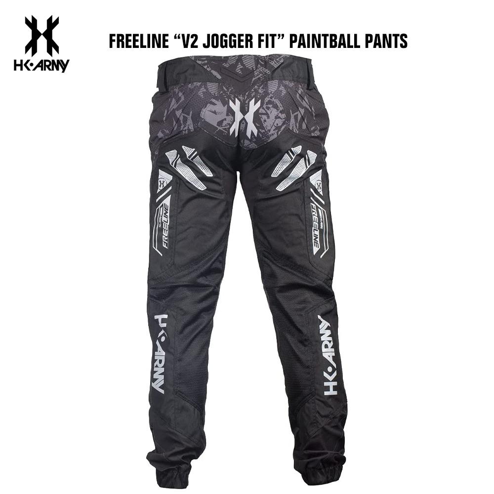 CLEARANCE HK Army Freeline "V2 Jogger Fit" Padded Paintball Pants - Slate | USED