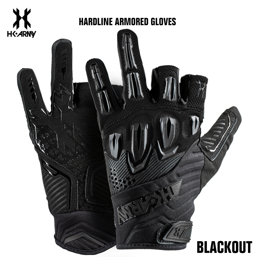 HK Army Hardline Armored Paintball Gloves