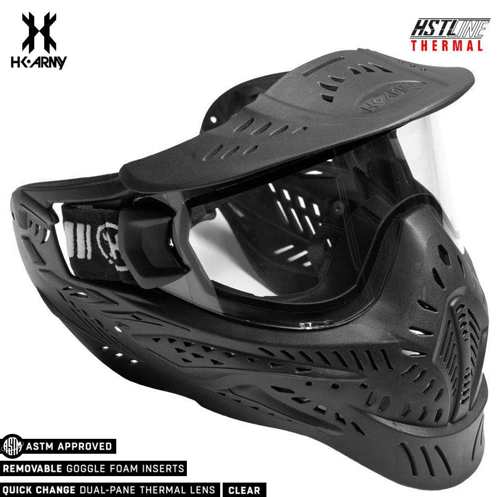 HK Army HSTL Goggle Paintball Airsoft Mask with Anti Fog Thermal Lens