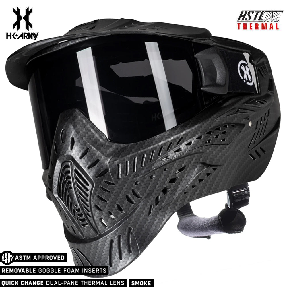 HK Army HSTL Goggle Paintball Airsoft Mask with Anti Fog Thermal Lens