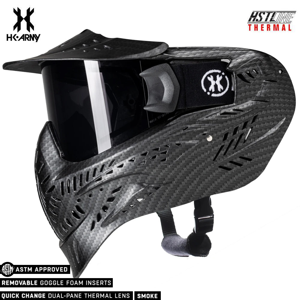 HK Army HSTL Goggle Paintball Airsoft Mask with Anti Fog Thermal Lens