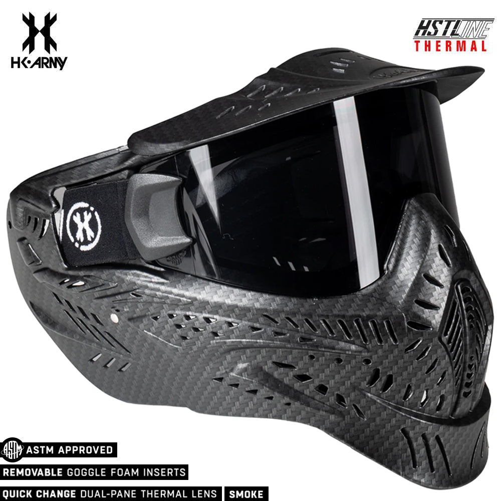HK Army HSTL Goggle Paintball Airsoft Mask with Anti Fog Thermal Lens