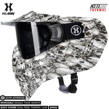 HK Army HSTL Goggle Thermal Anti-Fog Dual Pane Paintball Mask - Skulls