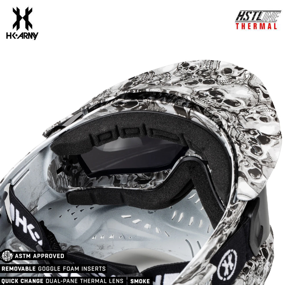 HK Army HSTL Goggle Paintball Airsoft Mask with Anti Fog Thermal Lens